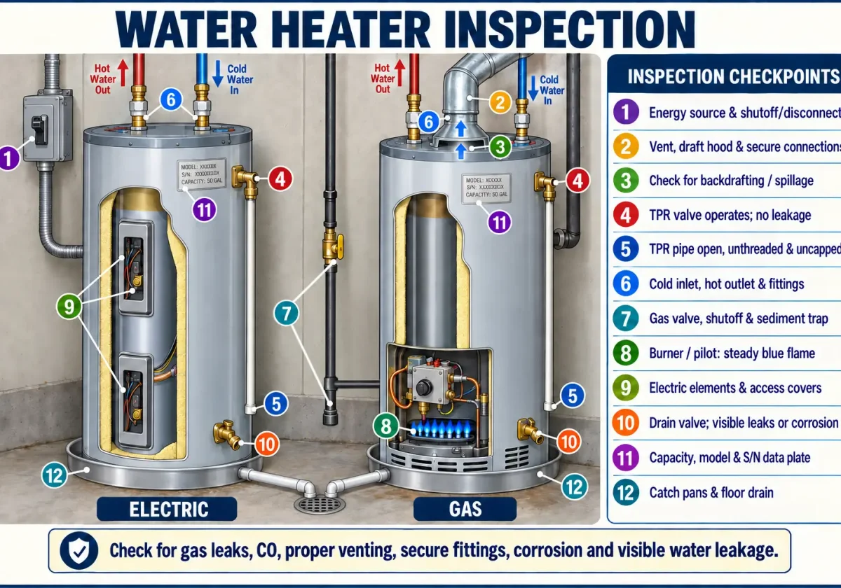 Water Heater Inspection: What Our Chicago Home Inspectors Check